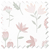 Floral Whimsy, Blush - Made to Measure Curtains